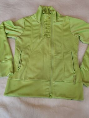Bench Kids' Lime Green Zip-Up Jacket